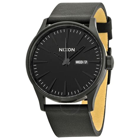 all black watch nixon|nixon black watch men's.